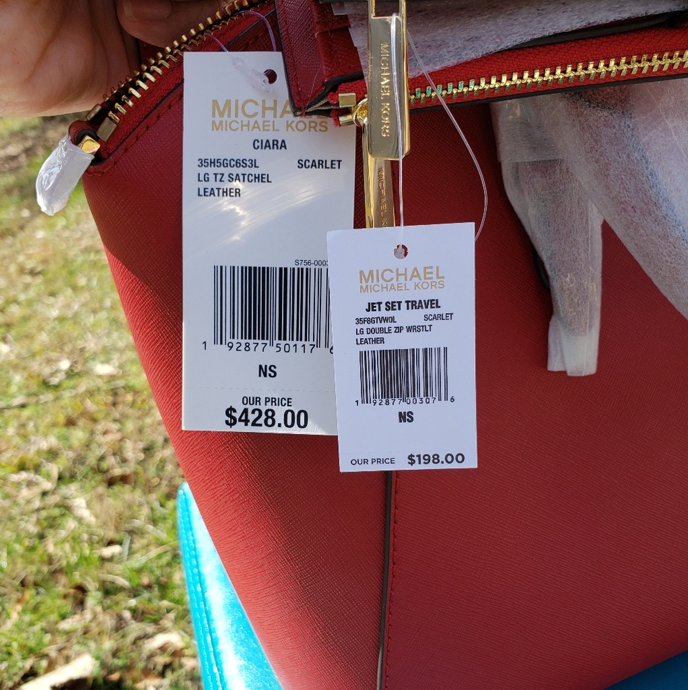 Michael kors large Ciara satchel and wallet - Picture 2 of 8